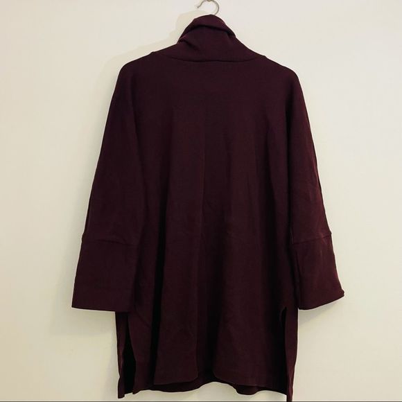 Vintage | Burgundy “Weekenders” Mock Neck Tunic Dress - Picture 5 of 14